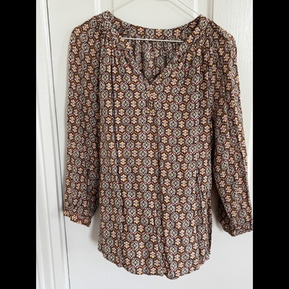 BoHo Retro Blouse, Size Medium